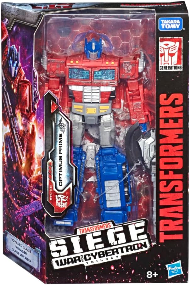 Transformers Generations War for Cybertron Siege Voyager Optimus Prime Action Figure