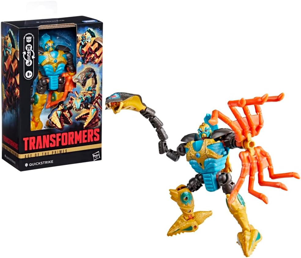 Transformers Age of the Primes Quickstrike Deluxe Class Action Figure