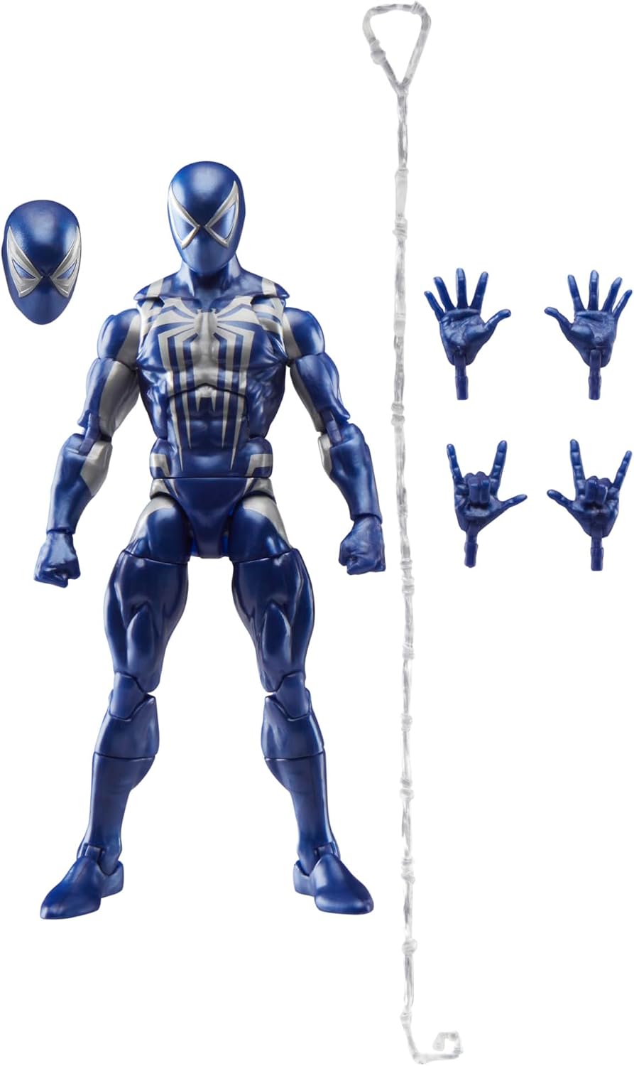 Marvel Legends Gamerverse Spider-Man 2 Peter Parker Anti-Venom Suit 6 Inch Action Figure