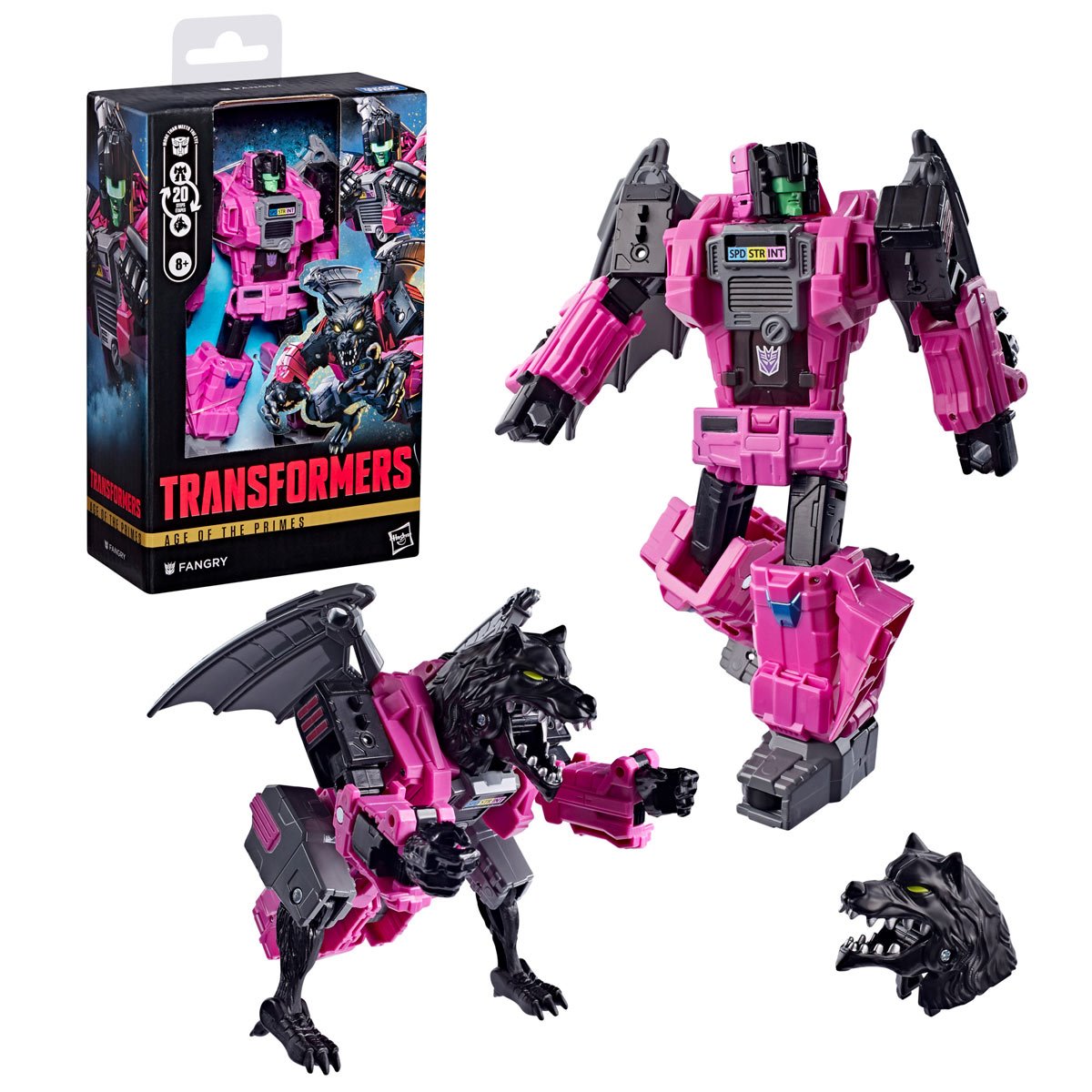 Transformers Generations Age of the Primes Deluxe Fangry Figure