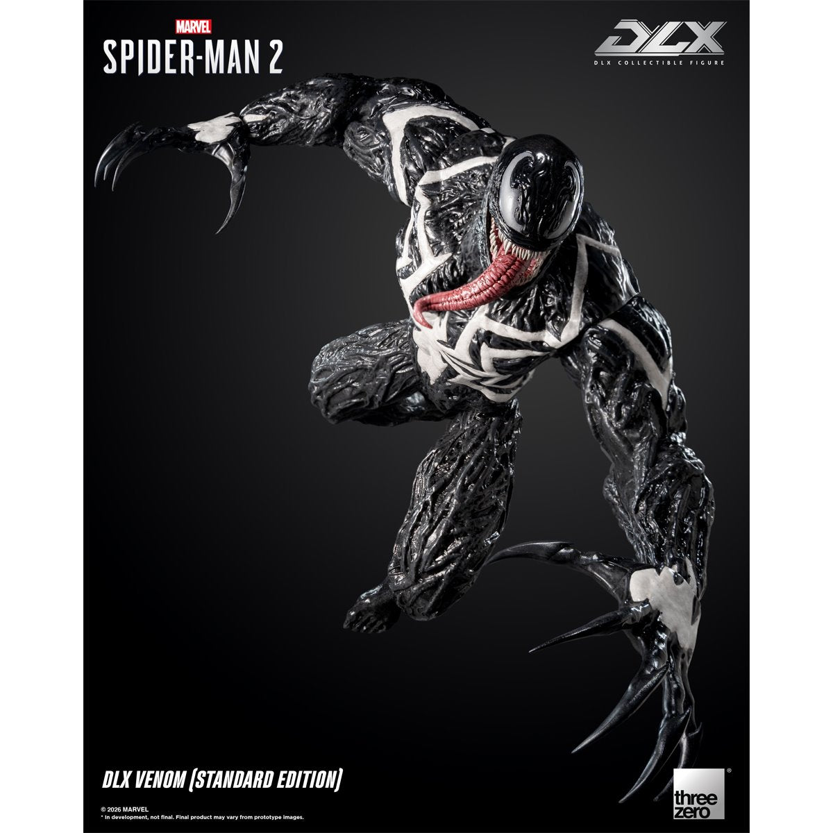 PRE-ORDER Threezero Marvel's Spider-Man 2 Venom Standard Edition DLX Action Figure