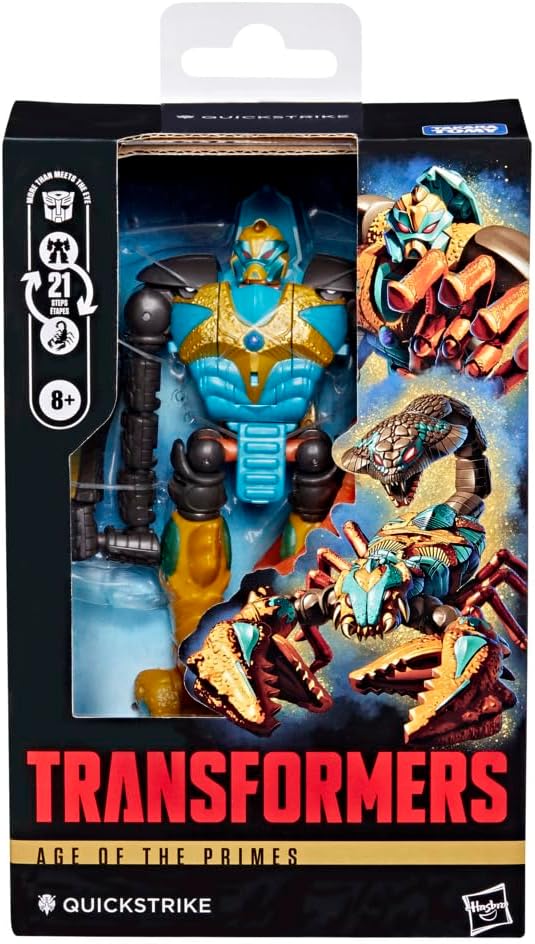 Transformers Age of the Primes Quickstrike Deluxe Class Action Figure