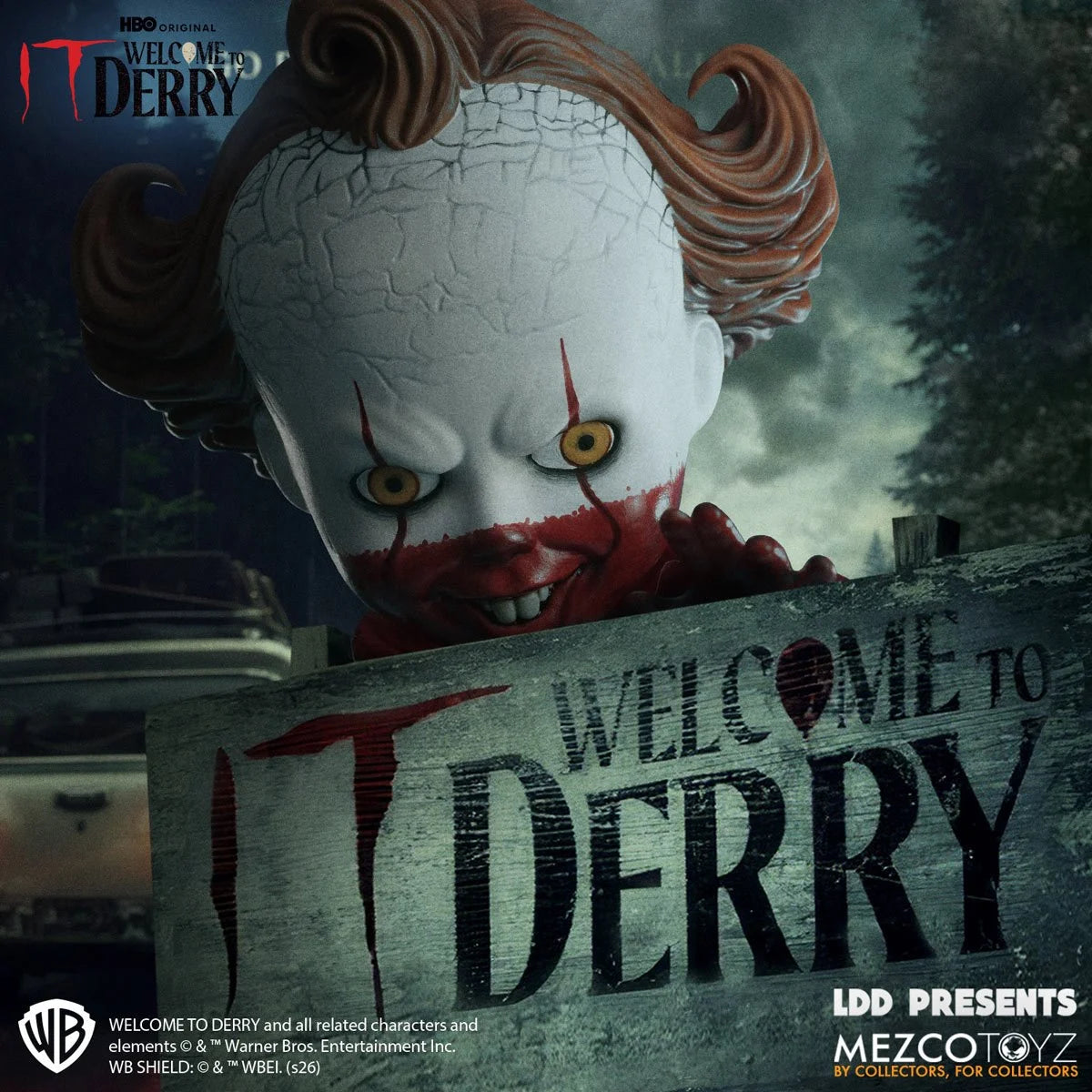 Mezco Living Dead Dolls Presents IT: Welcome to Derry Pennywise