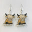 Highland Cow Earrings, Acrylic Earrings