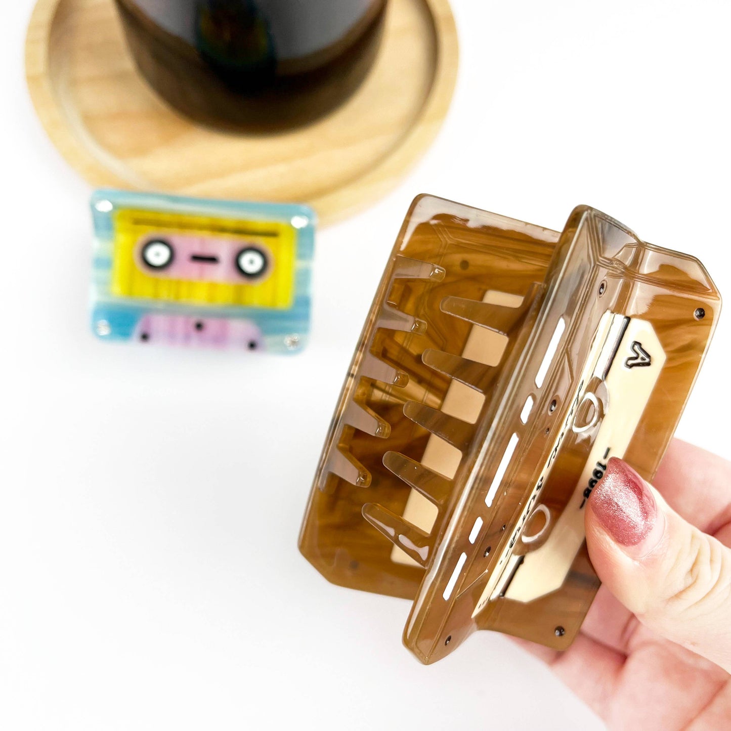 Tape Hair Clip,Acetate Creative Hair Claw