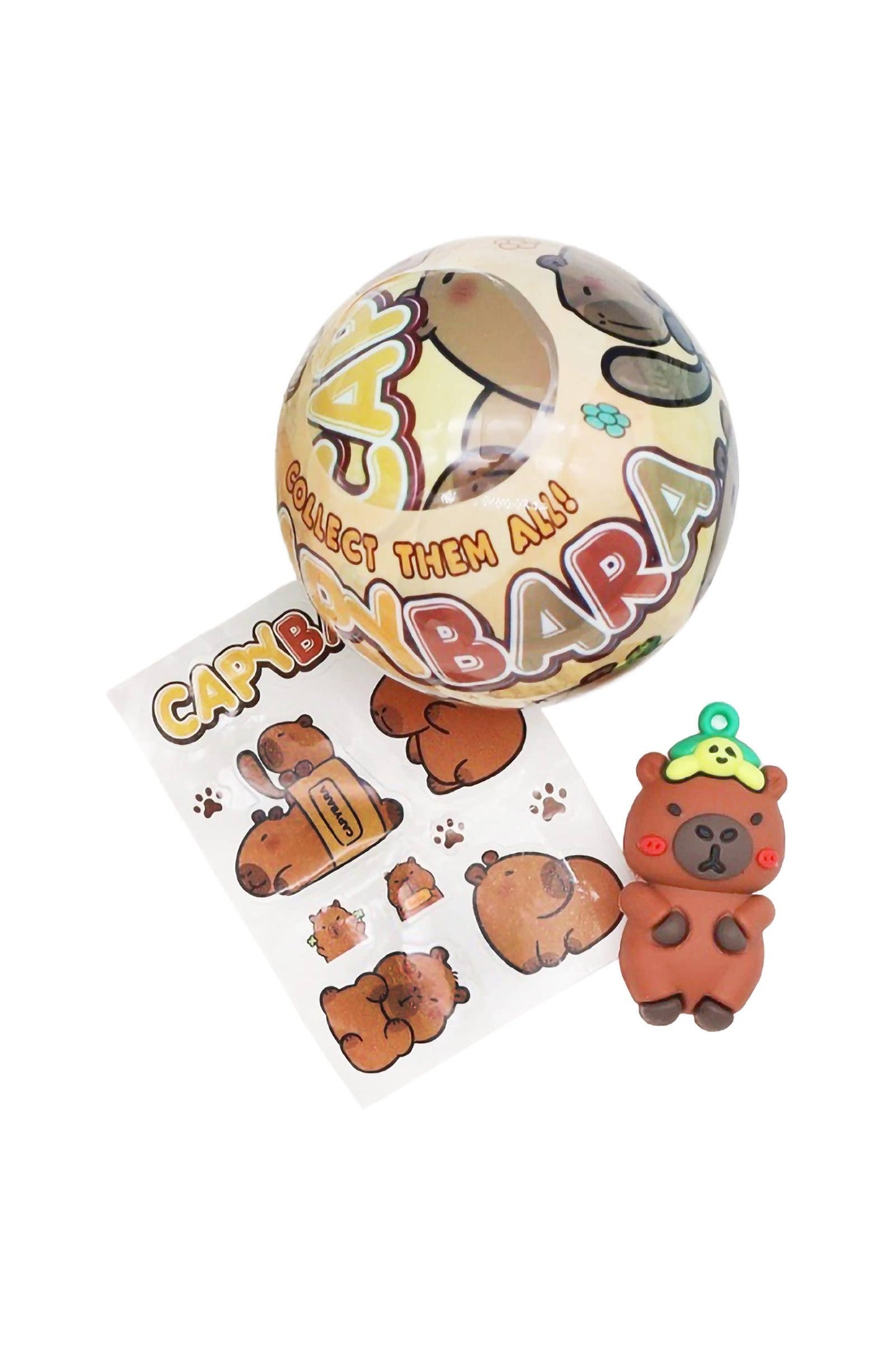 Cute Capybara Figurine Surprise Capsule