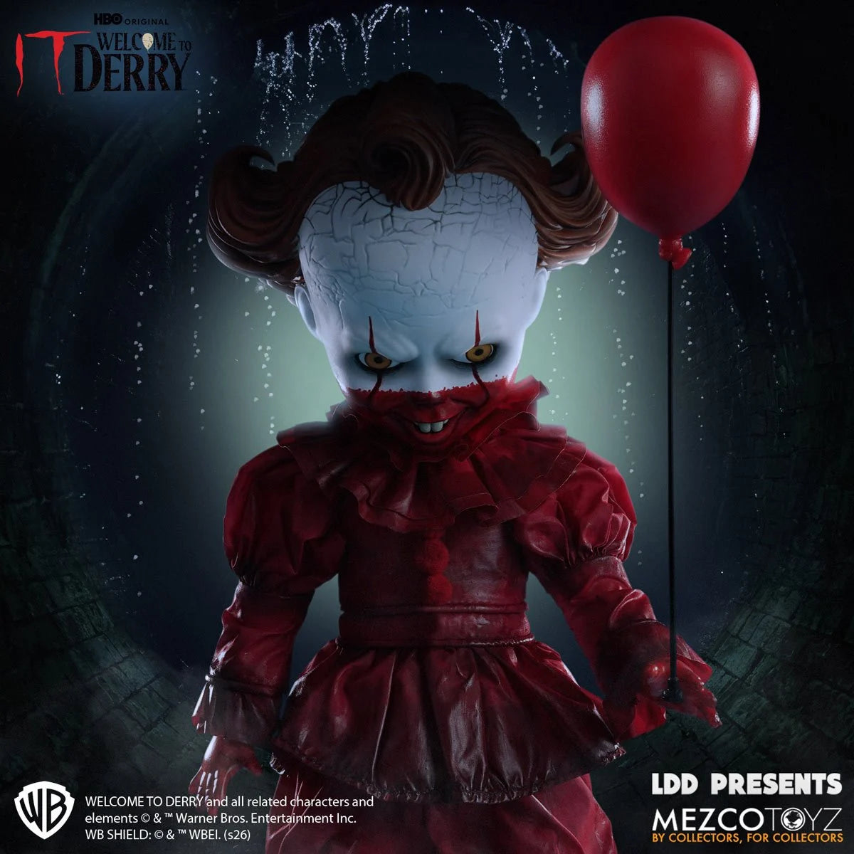 Mezco Living Dead Dolls Presents IT: Welcome to Derry Pennywise