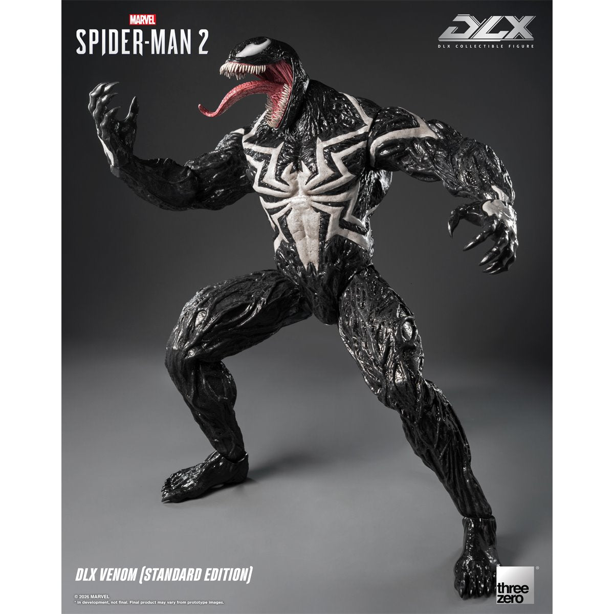 PRE-ORDER Threezero Marvel's Spider-Man 2 Venom Standard Edition DLX Action Figure