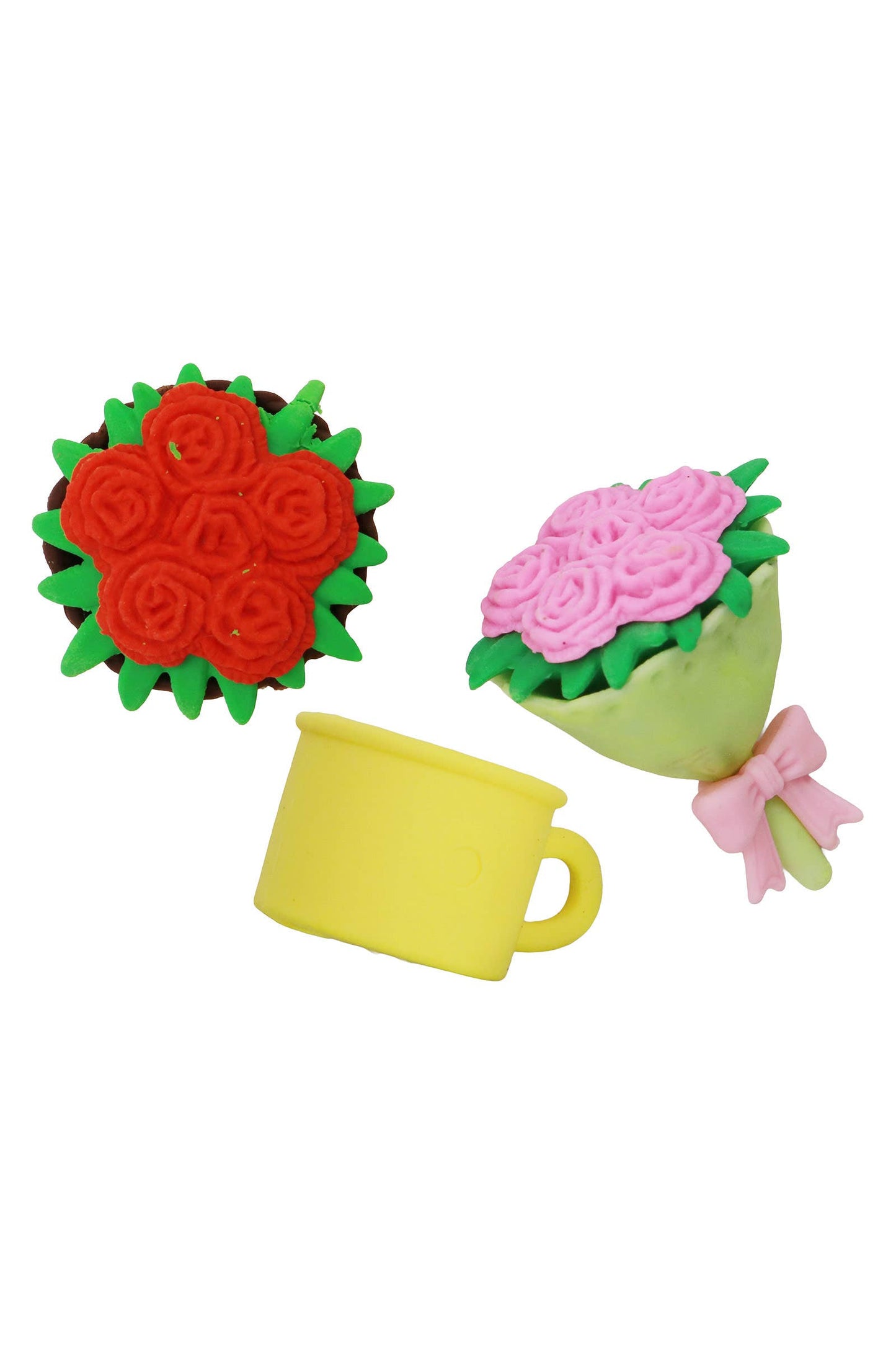 Food Animal Music Eraser Pouch Keychain