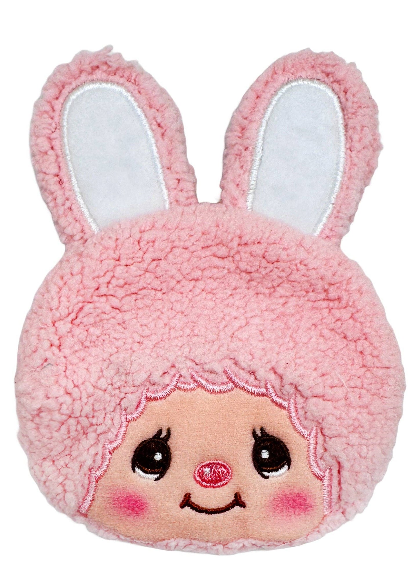 Monchhichi Chimutan Bunny Face Plush Coin Bag