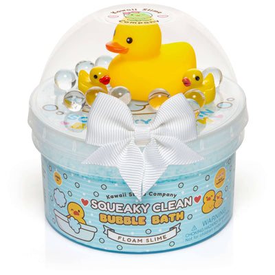Squeaky Clean Bubble Bath Floam Slime