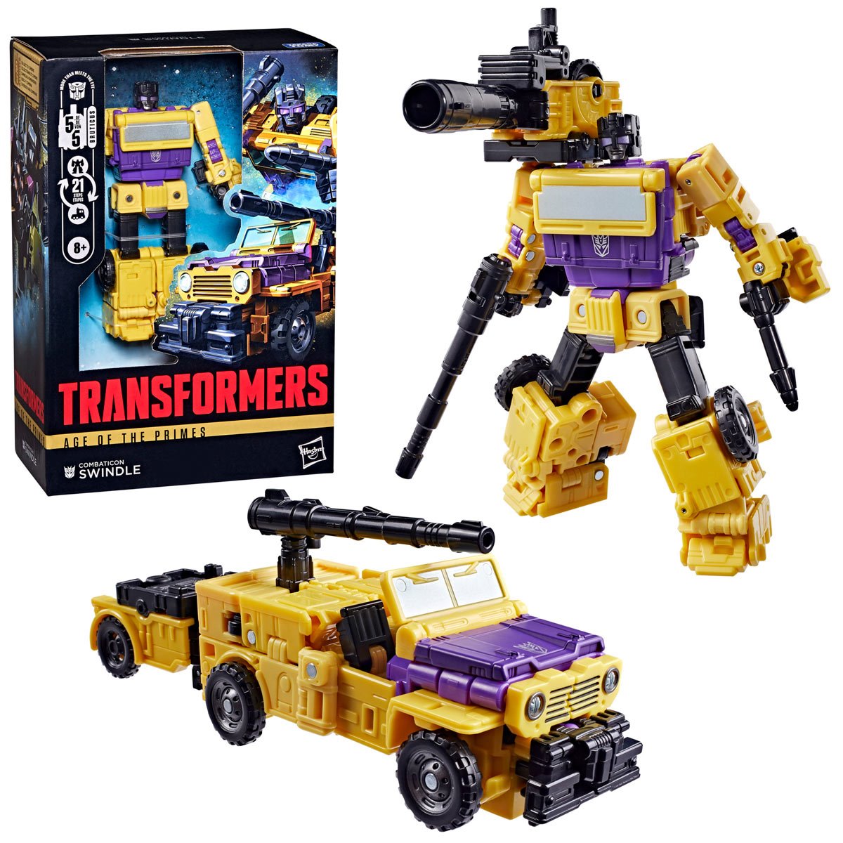 Transformers Age of the Primes Voyager Class Combaticon Swindle Action Figure