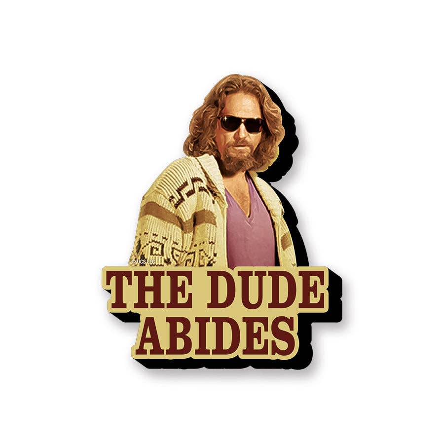 The Big Lebowski - Abides Funky Chunky Magnet