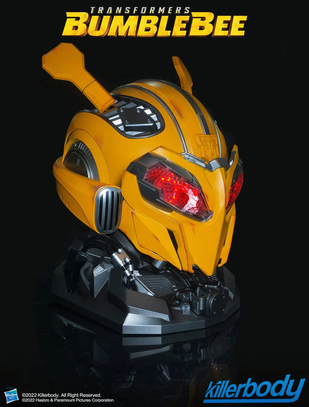 PRE-ORDER Transformers  Bumblebee  Wearable Helmet