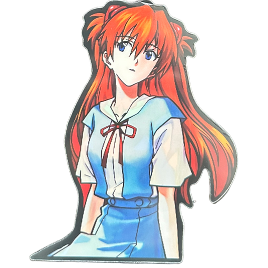Asuka Langley Soryu Anime 3D Sticker (B3)