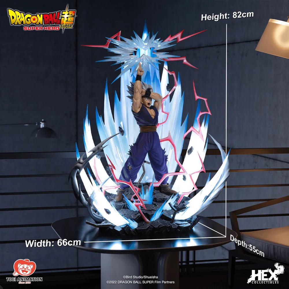 PRE-ORDER HEX Collectibles Dragon Ball Super: SUPER HERO Son Gohan 1:4 Scale Statue