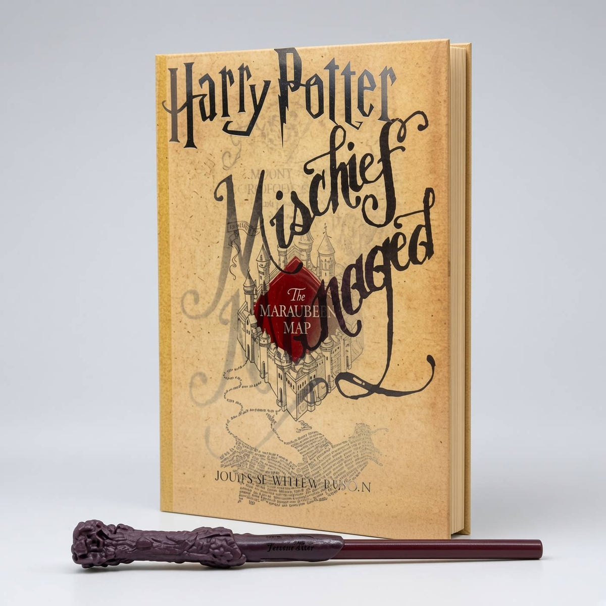 HARRY POTTER JOURNAL W/WAND