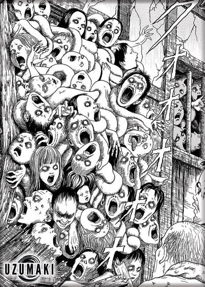 Junji Ito Uzumaki Erosion Magnet
