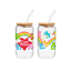 Care Bears Legacy Guide Rainbow Group & Logo 2pk 16oz Glass Tumbler