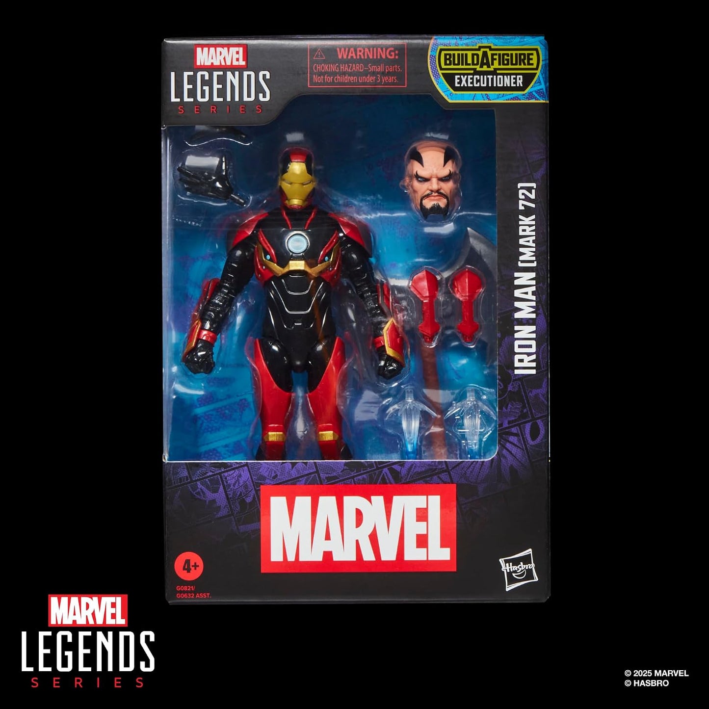 Marvel Legends Executioner Wave Iron Man Comic Mark 72 6" Action Figure