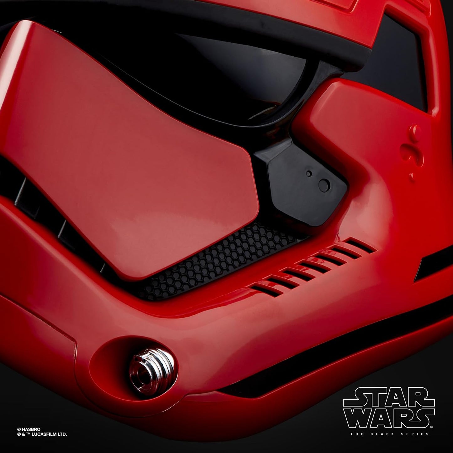 Star Wars The Black Series Galaxy's Edge Captain Cardinal Electronic Helmet Prop Replica