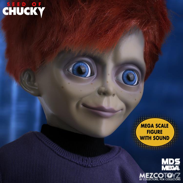 PRE-ORDER Seed of Chucky Mezco Designer Series Mega Scale Talking Glen