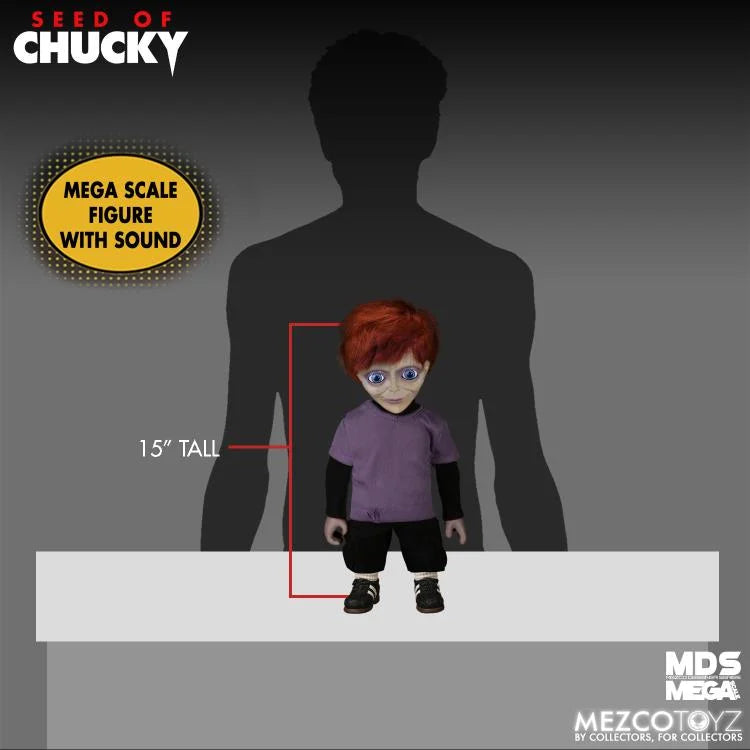 PRE-ORDER Seed of Chucky Mezco Designer Series Mega Scale Talking Glen