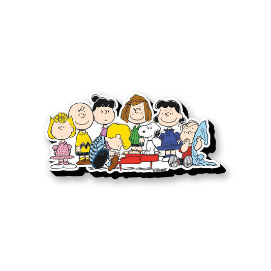 Peanuts Cast Funky Chunky Magnet