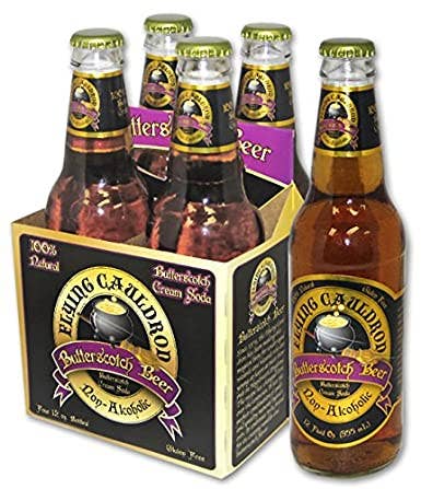 Flying Cauldron Butterscotch Beer, 12oz Glass Bottle