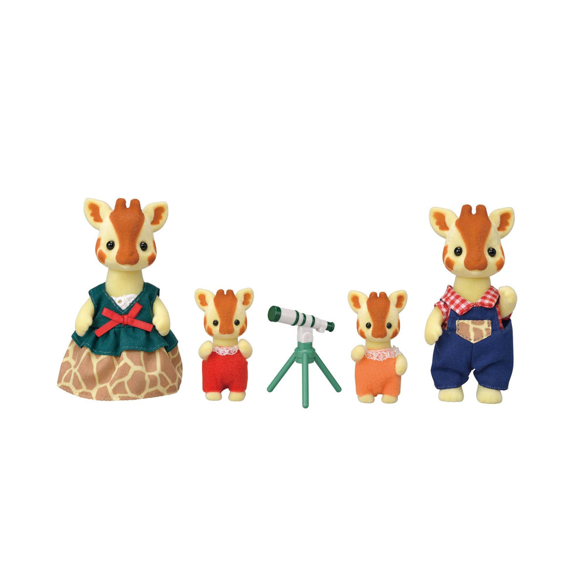 Calico Critters Highbranch Giraffe Family, 4 Figures