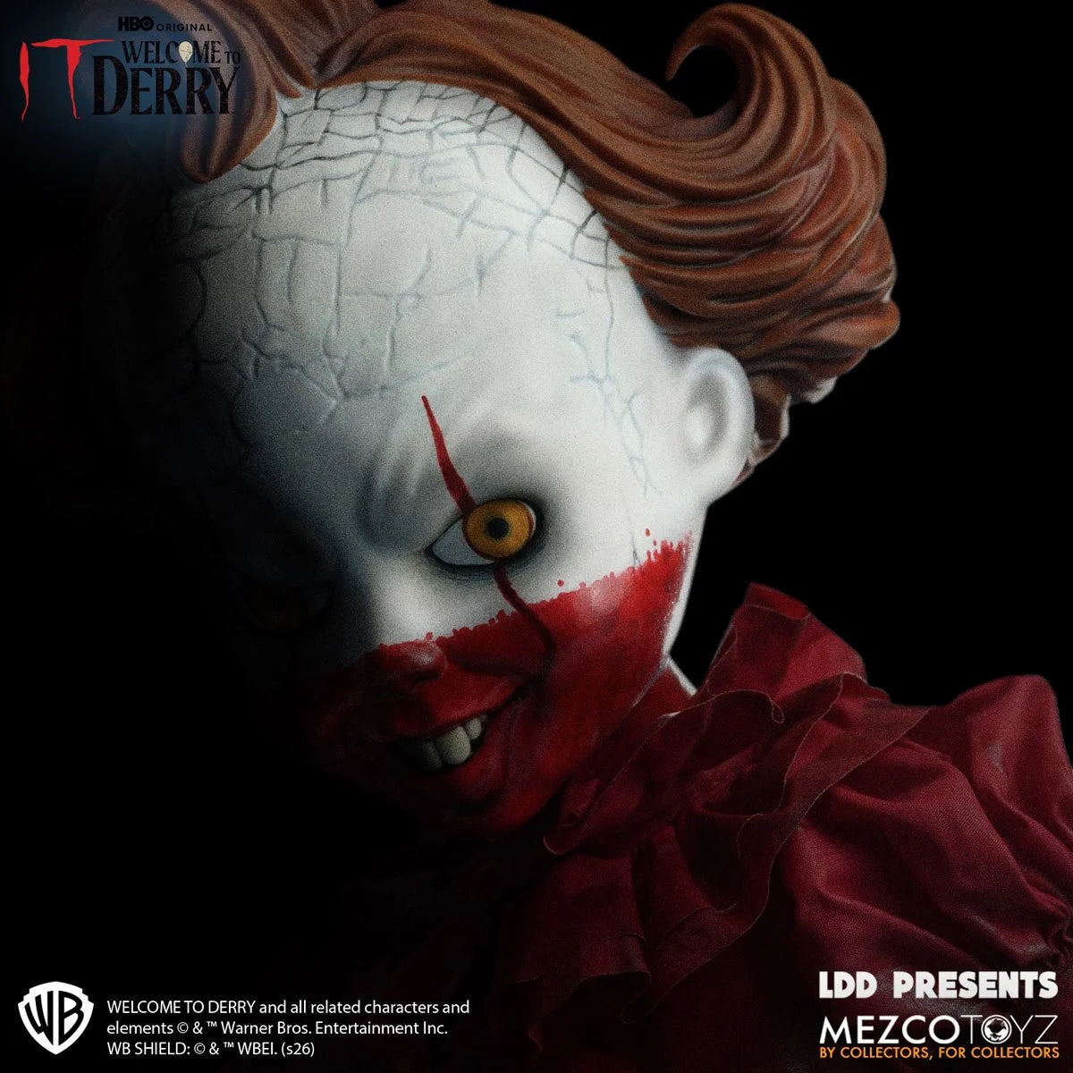 Mezco Living Dead Dolls Presents IT: Welcome to Derry Pennywise