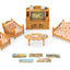 Calico Critters Comfy Living Room Set, Dollhouse Furniture