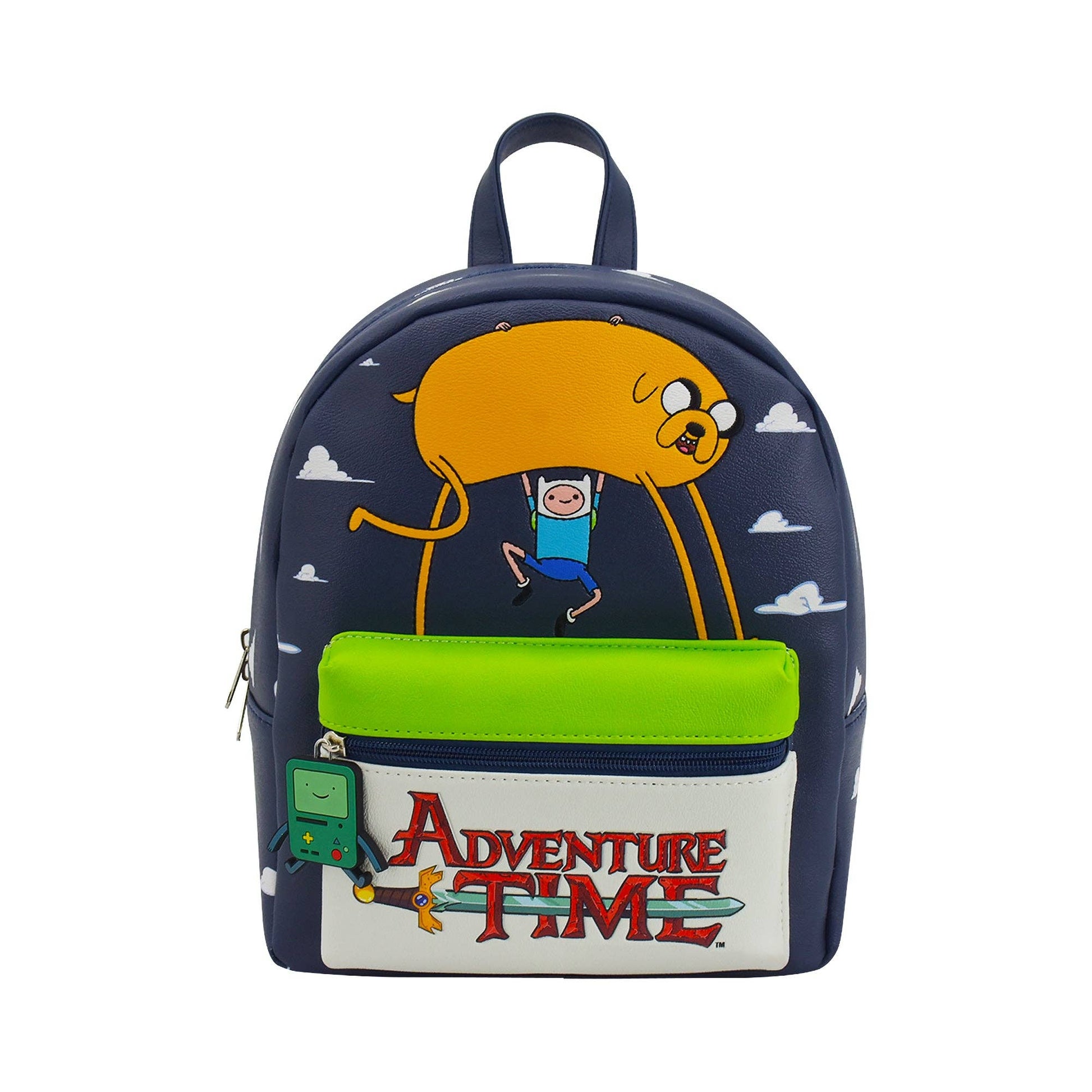 adventure time mini backpack Loungefly x BMO Poses POP SHOP & GALLERY detailed embossed graphics Make it Mini Adventure