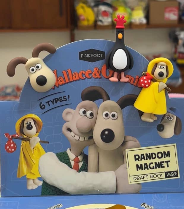 Wallace & Gromit Random Magnet Blind Pack – Replay Toys LLC