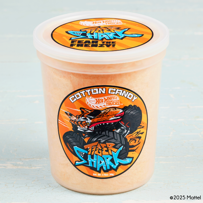 HOT WHEELS MONSTER TRUCKS™ Tiger Shark Cotton Candy