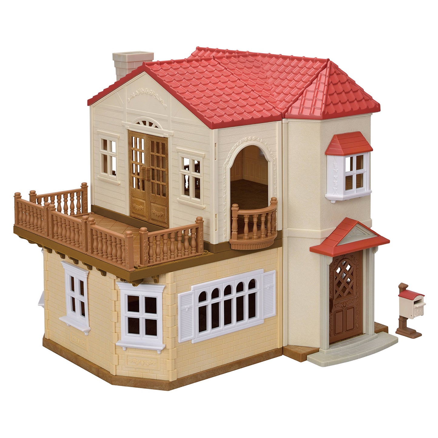 Calico Critters Red Roof Country Home -Secret Attic Playroom