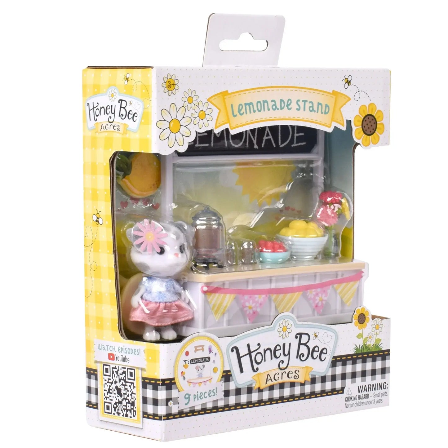 Honey Bee Acres Lemonade Stand Playset with figurine