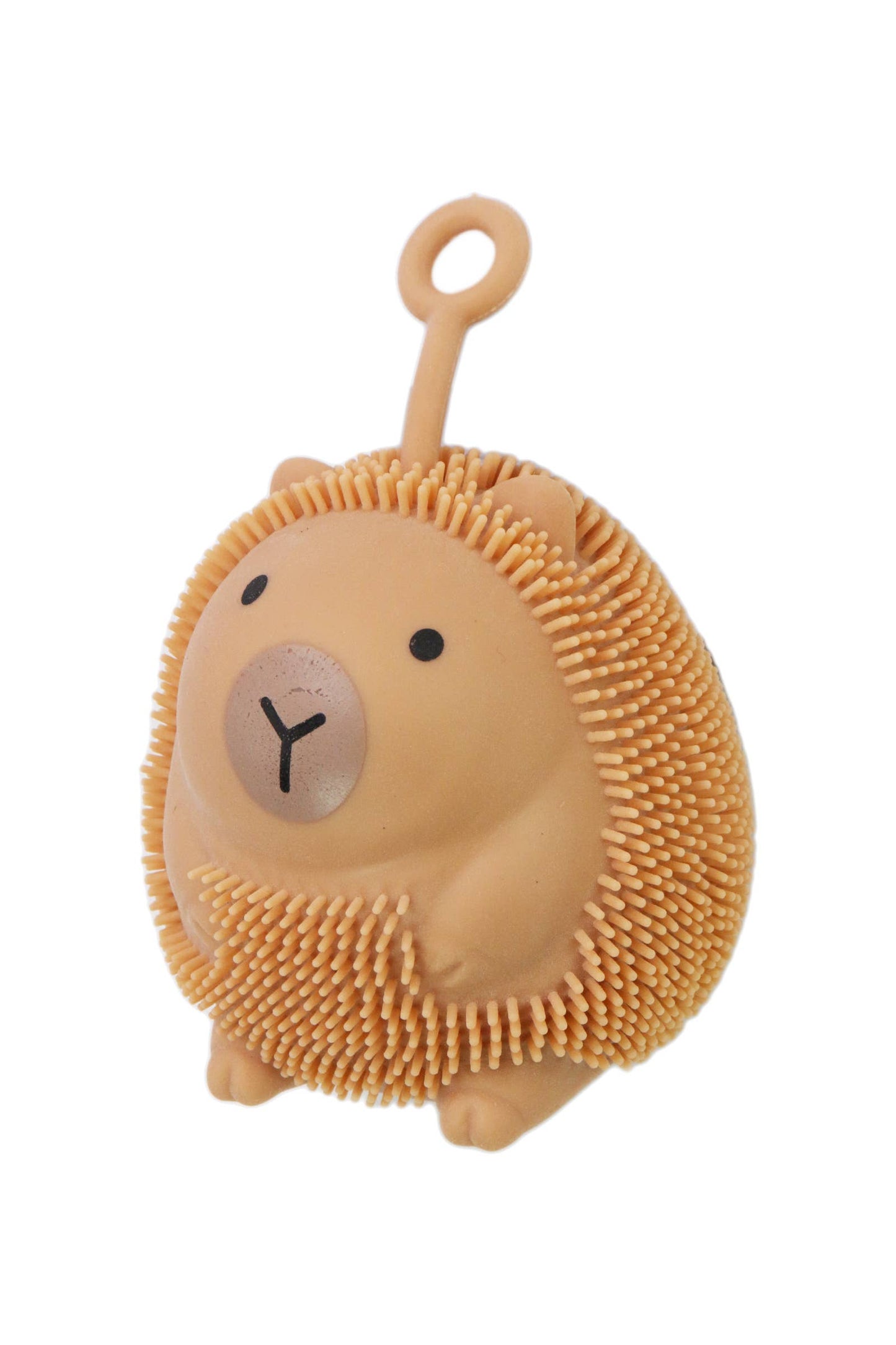 Capybara Spiky Puffer LED Light-Up Squishy Yo-Yo