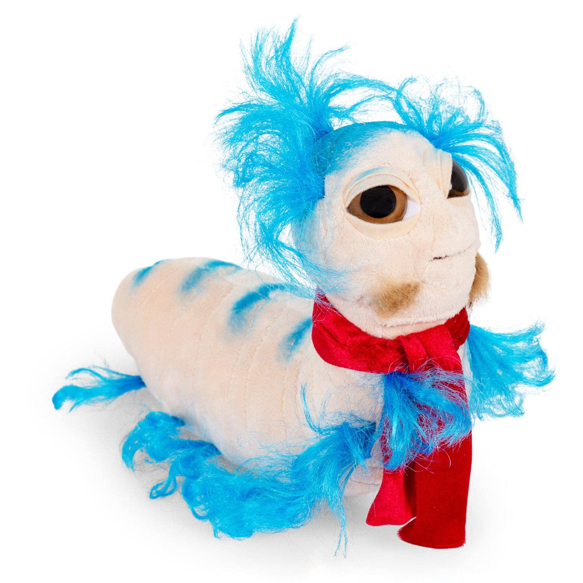 Labyrinth The Worm Plush  |14” Long, 10” Tall