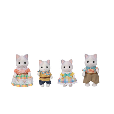 Calico Critters Latte Cat Family, 4 Figures