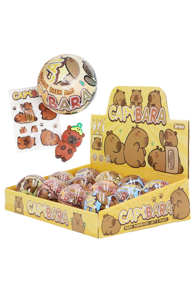 Cute Capybara Figurine Surprise Capsule