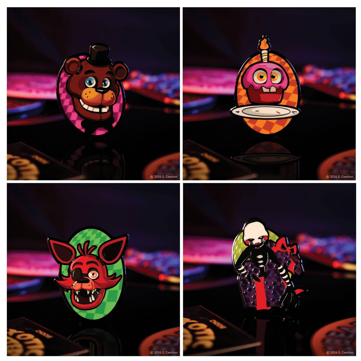 Five Nights At Freddy's Mystery Enamel Pin | One Random