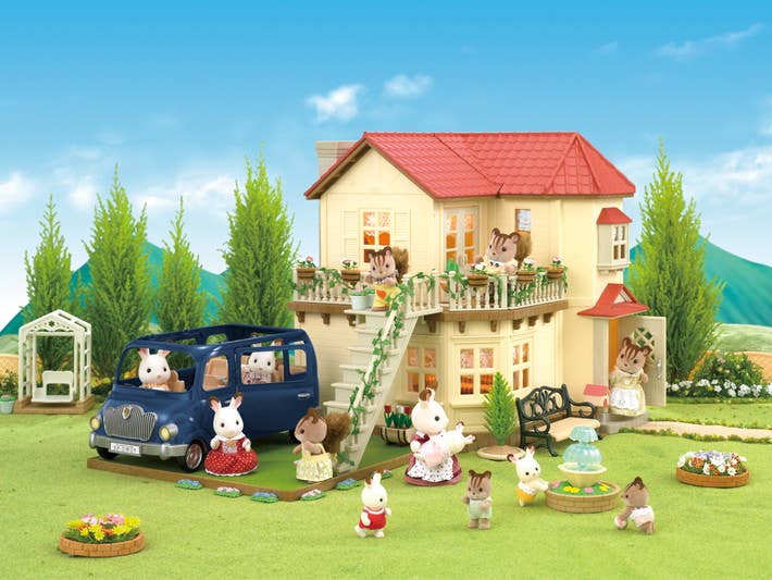 Calico Critters Family Seven Seater Toy Vehicle for Dolls