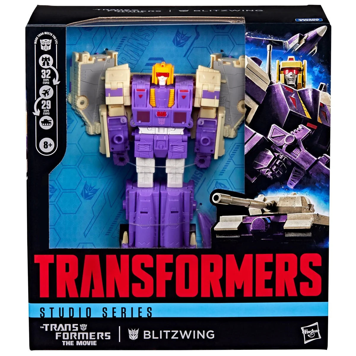 Transformers The Movie Studio Series Leader Class Blitzwing Action Figure