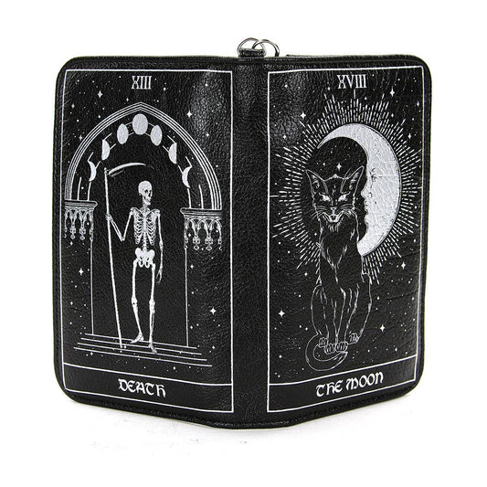 Tarot Card Wallet DEATH The moon
