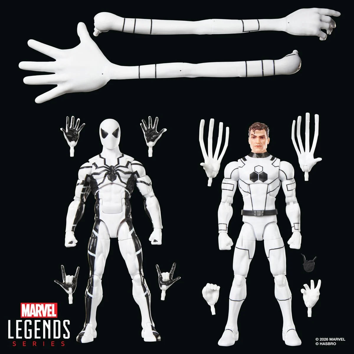 Marvel Legends Future Foundation Mister Fantastic & Spider-Man 6-Inch Action Figure Two-Pack