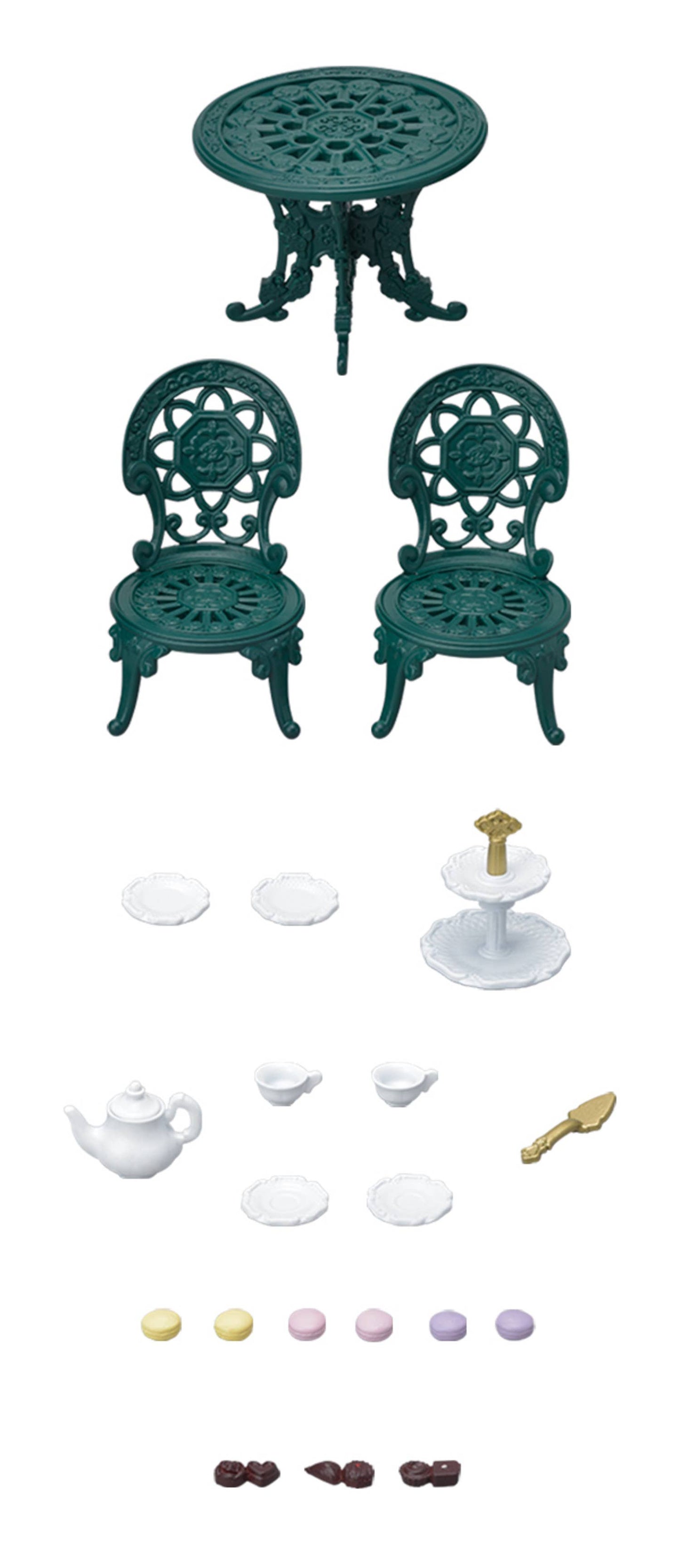 Calico Critters Town Series Tea and Treats Set