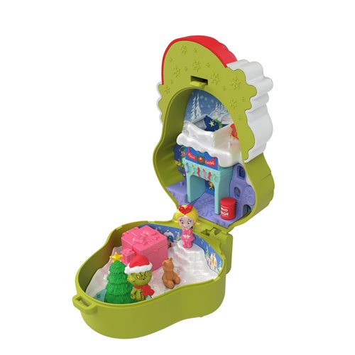 PRE-ORDER Dr. Seuss The Grinch Polly Pocket Compact Playset