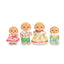 Calico Critters Toy Poodle Family, 4 Collectible Figures
