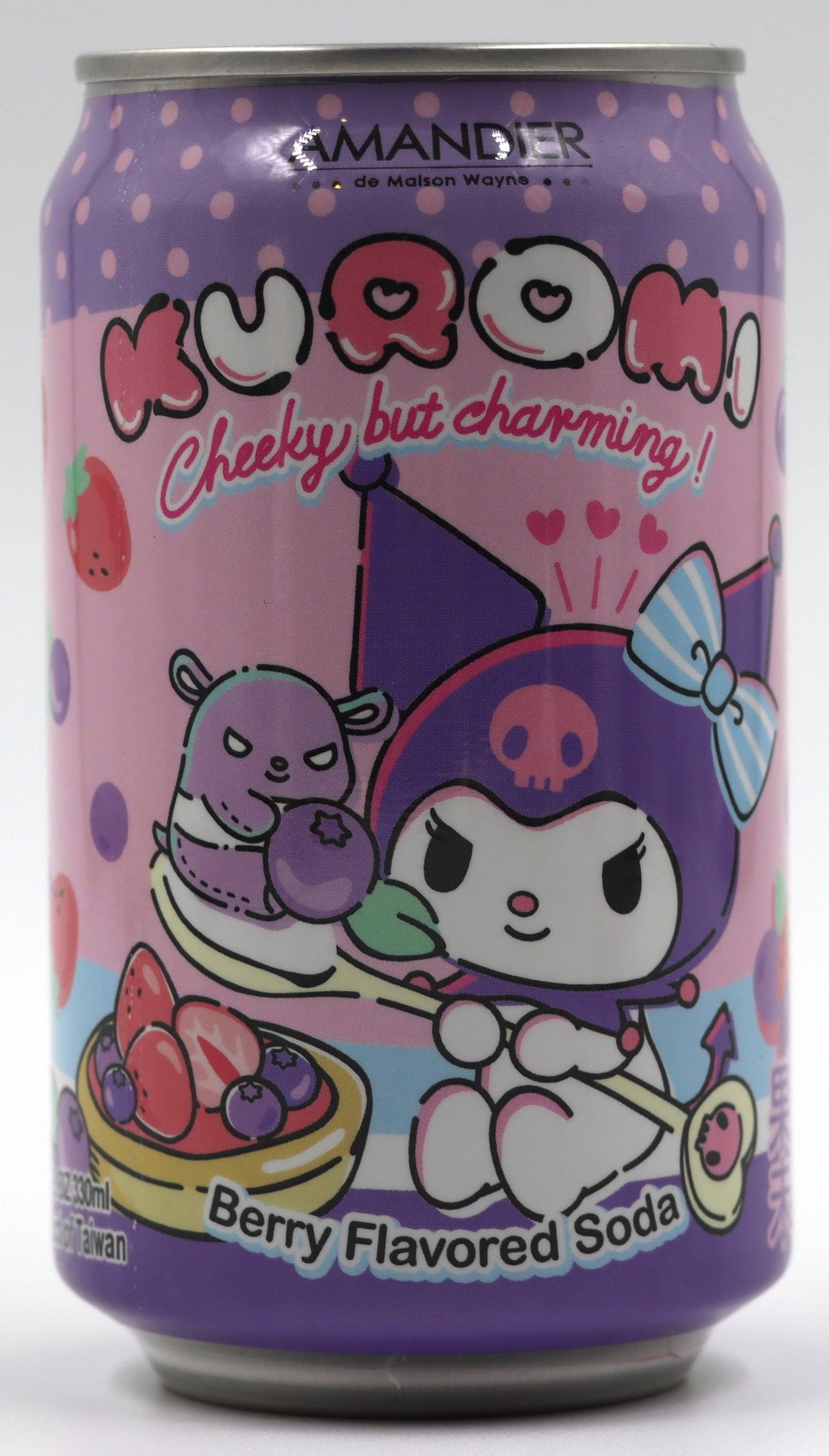 Hello Kitty Berry Flavored Soda, 11.1oz can, 12ct
